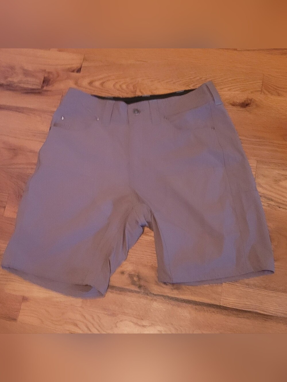 Howler Brothers Shorts Mens 30 Tan Ripstop Hiking Hybrid Watermans Double Knee
